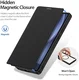 Dux Ducis Skin X Pro Samsung Galaxy S25 Ultra Hoes MagSafe / Qi2 Book Case Zwart afbeelding 6