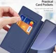 Dux Ducis Skin X Pro Samsung Galaxy S25 Ultra Hoes MagSafe / Qi2 Book Case Blauw afbeelding 4