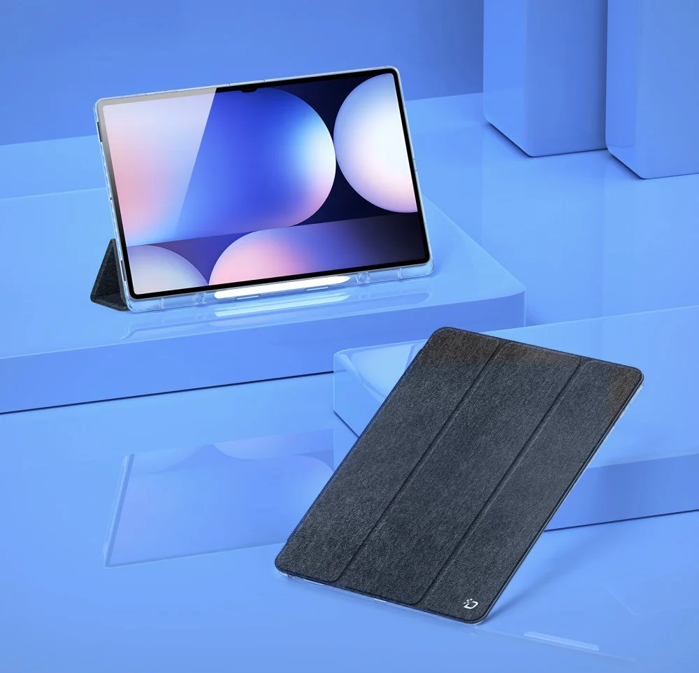 Dux Ducis Unid Samsung Galaxy Tab S10/S9/S8 Ultra Hoes Book Case Zwart afbeelding 10