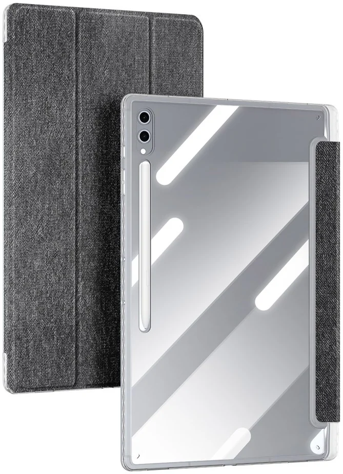 Dux Ducis Unid Samsung Galaxy Tab S10/S9/S8 Ultra Hoes Book Case Zwart afbeelding 2