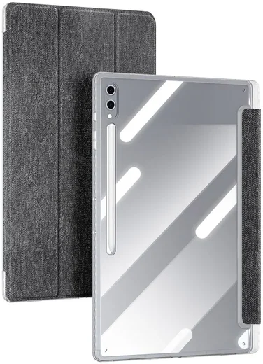 Dux Ducis Unid Samsung Galaxy Tab S10/S9/S8 Ultra Hoes Book Case Zwart afbeelding 2