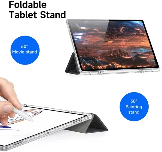 Dux Ducis Unid Samsung Galaxy Tab S10/S9/S8 Ultra Hoes Book Case Zwart afbeelding 4