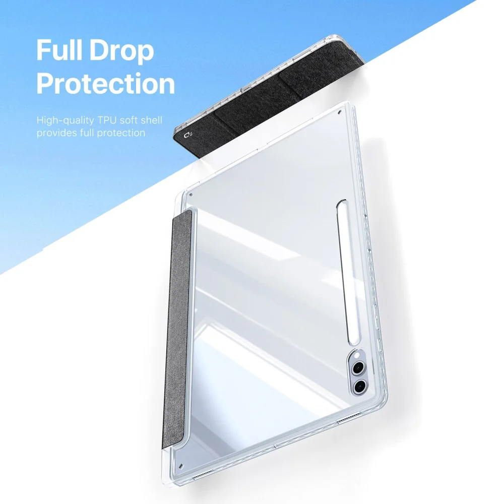 Dux Ducis Unid Samsung Galaxy Tab S10/S9/S8 Ultra Hoes Book Case Zwart afbeelding 7