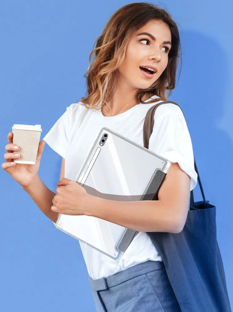 Dux Ducis Unid Samsung Galaxy Tab S10/S9/S8 Ultra Hoes Book Case Zwart afbeelding 9