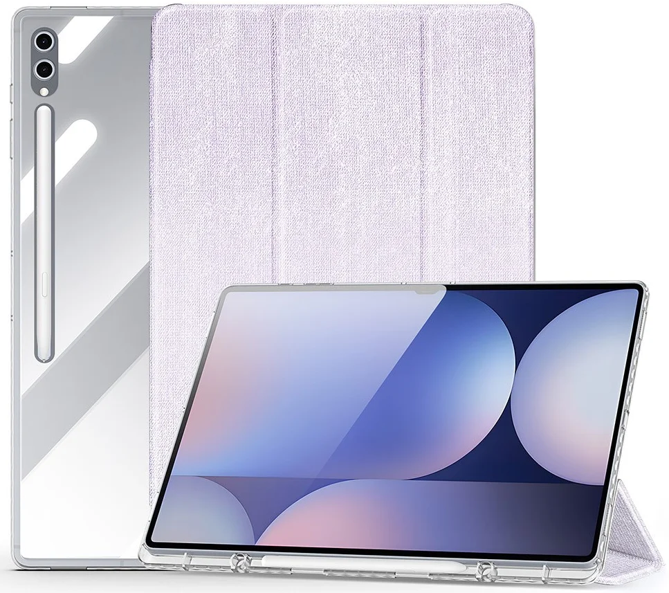 Dux Ducis Unid Samsung Galaxy Tab S10/S9/S8 Ultra Hoes Book Case Paars afbeelding 1