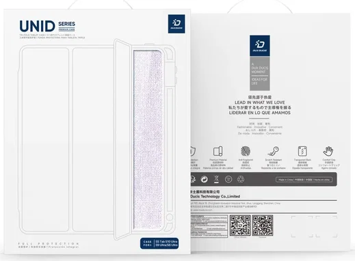 Dux Ducis Unid Samsung Galaxy Tab S10/S9/S8 Ultra Hoes Book Case Paars afbeelding 14