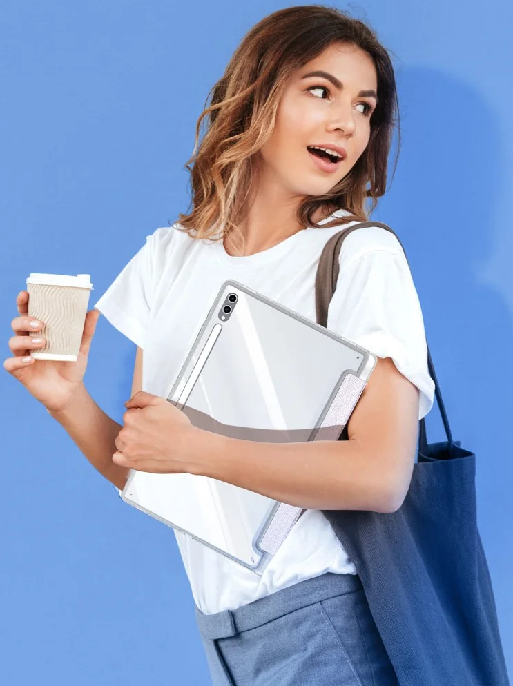 Dux Ducis Unid Samsung Galaxy Tab S10/S9/S8 Ultra Hoes Book Case Paars afbeelding 9
