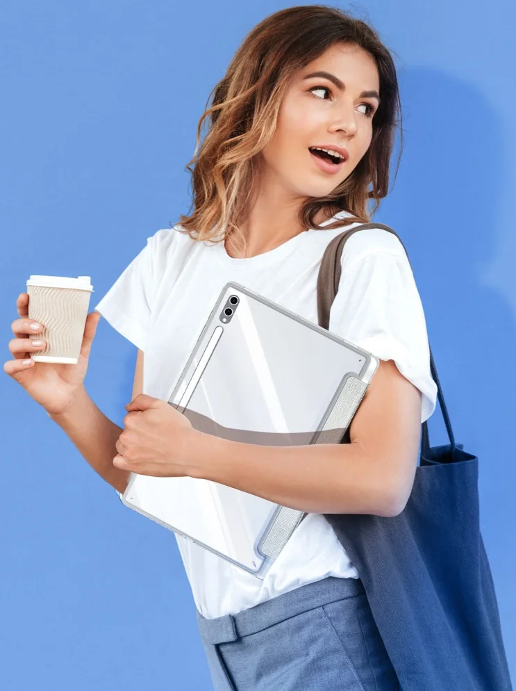 Dux Ducis Unid Samsung Galaxy Tab S10/S9/S8 Ultra Hoes Book Case Groen afbeelding 9