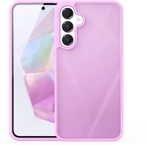 Dux Ducis Yind Samsung Galaxy A36 Hoesje Back Cover Matte Roze afbeelding 1