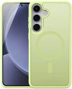 Dux Ducis Yind Samsung Galaxy S25 Plus Hoesje MagSafe / Qi2 Back Cover Groen