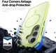 Dux Ducis Yind Samsung Galaxy S25 Plus Hoesje MagSafe / Qi2 Back Cover Groen afbeelding 6