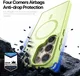 Dux Ducis Yind Samsung Galaxy S25 Ultra Hoesje MagSafe / Qi2 Back Cover Groen afbeelding 6