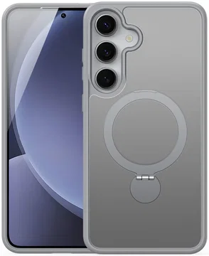 Dux Ducis Yind Samsung Galaxy S25 Plus Hoesje 360° MagSafe / Qi2 Stand Grijs