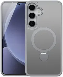 Dux Ducis Yind Samsung Galaxy S25 Plus Hoesje 360° MagSafe / Qi2 Stand Grijs afbeelding