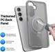 Dux Ducis Yind Samsung Galaxy S25 Plus Hoesje 360° MagSafe / Qi2 Stand Grijs afbeelding 7