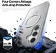 Dux Ducis Yind Samsung Galaxy S25 Plus Hoesje 360° MagSafe / Qi2 Stand Grijs afbeelding 5