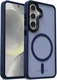 Samsung Galaxy S25 Hoesje met MagSafe / Qi2 Back Cover Matte Donkerblauw afbeelding 14