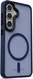 Samsung Galaxy S25 Hoesje met MagSafe / Qi2 Back Cover Matte Donkerblauw afbeelding 16