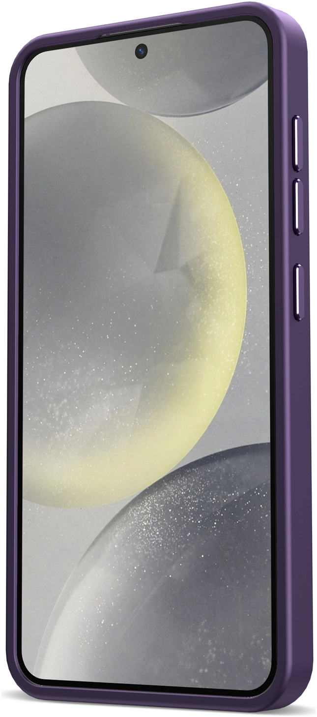 Samsung Galaxy S25 Hoesje met MagSafe / Qi2 Back Cover Matte Paars afbeelding 15