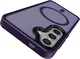 Samsung Galaxy S25 Hoesje met MagSafe / Qi2 Back Cover Matte Paars afbeelding 12