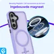 Samsung Galaxy S25 Hoesje met MagSafe / Qi2 Back Cover Matte Violet afbeelding 8