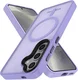 Samsung Galaxy S25 Hoesje met MagSafe / Qi2 Back Cover Matte Violet afbeelding 11