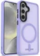 Samsung Galaxy S25 Hoesje met MagSafe / Qi2 Back Cover Matte Violet afbeelding 14