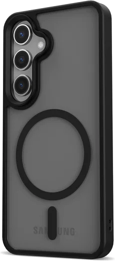 Samsung Galaxy S25 Hoesje met MagSafe / Qi2 Back Cover Matte Zwart afbeelding 16