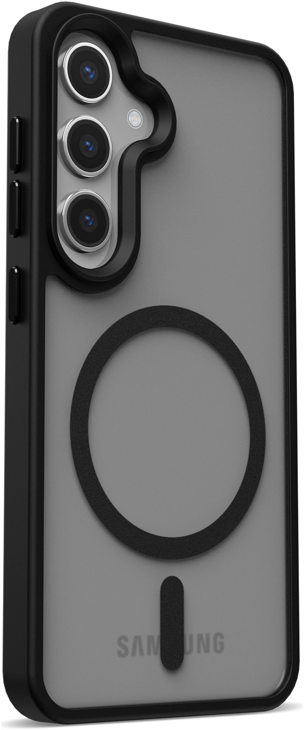 Samsung Galaxy S25 Hoesje met MagSafe / Qi2 Back Cover Matte Zwart afbeelding 17