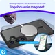 Samsung Galaxy S25 Hoesje met MagSafe / Qi2 Back Cover Matte Zwart afbeelding 8