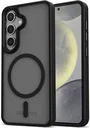 Samsung Galaxy S25 Hoesje met MagSafe / Qi2 Back Cover Matte Zwart
