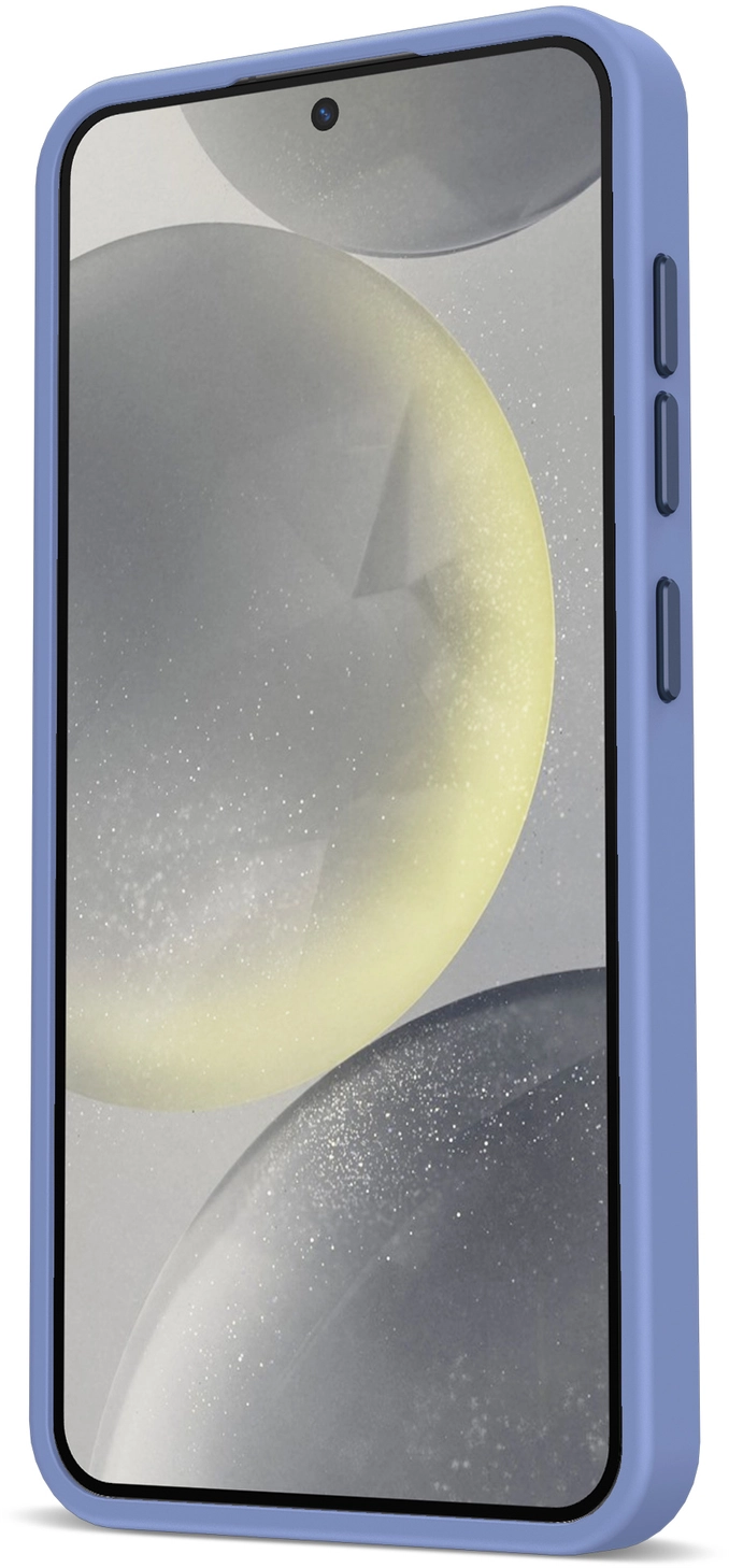 Samsung Galaxy S25 Hoesje met MagSafe / Qi2 Back Cover Matte Blauw afbeelding 15