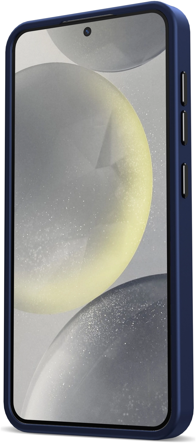 Samsung Galaxy S25 Plus Hoesje met MagSafe / Qi2 Back Cover Matte Donkerblauw afbeelding 15