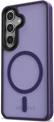 Samsung Galaxy S25 Plus Hoesje met MagSafe / Qi2 Back Cover Matte Paars afbeelding 16