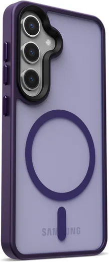 Samsung Galaxy S25 Plus Hoesje met MagSafe / Qi2 Back Cover Matte Paars afbeelding 17