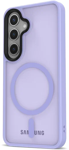 Samsung Galaxy S25 Plus Hoesje met MagSafe / Qi2 Back Cover Matte Violet afbeelding 16