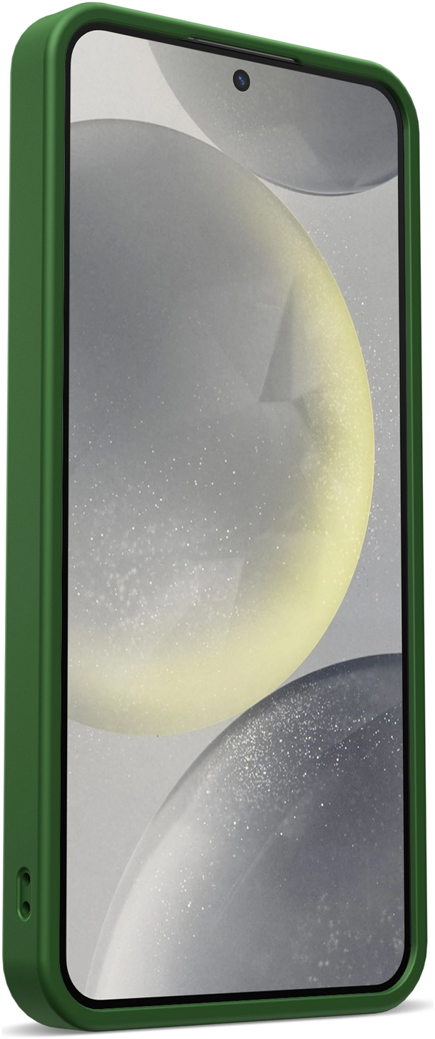 Samsung Galaxy S25 Plus Hoesje met MagSafe / Qi2 Back Cover Matte Groen afbeelding 18