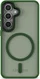 Samsung Galaxy S25 Plus Hoesje met MagSafe / Qi2 Back Cover Matte Groen afbeelding 10