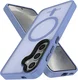 Samsung Galaxy S25 Plus Hoesje met MagSafe / Qi2 Back Cover Matte Blauw afbeelding 11