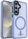 Samsung Galaxy S25 Plus Hoesje met MagSafe / Qi2 Back Cover Matte Blauw afbeelding 14