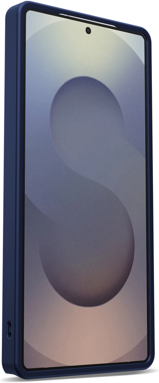 Samsung Galaxy S25 Ultra Hoesje met MagSafe / Qi2 Back Cover Matte Donker Blauw afbeelding 13