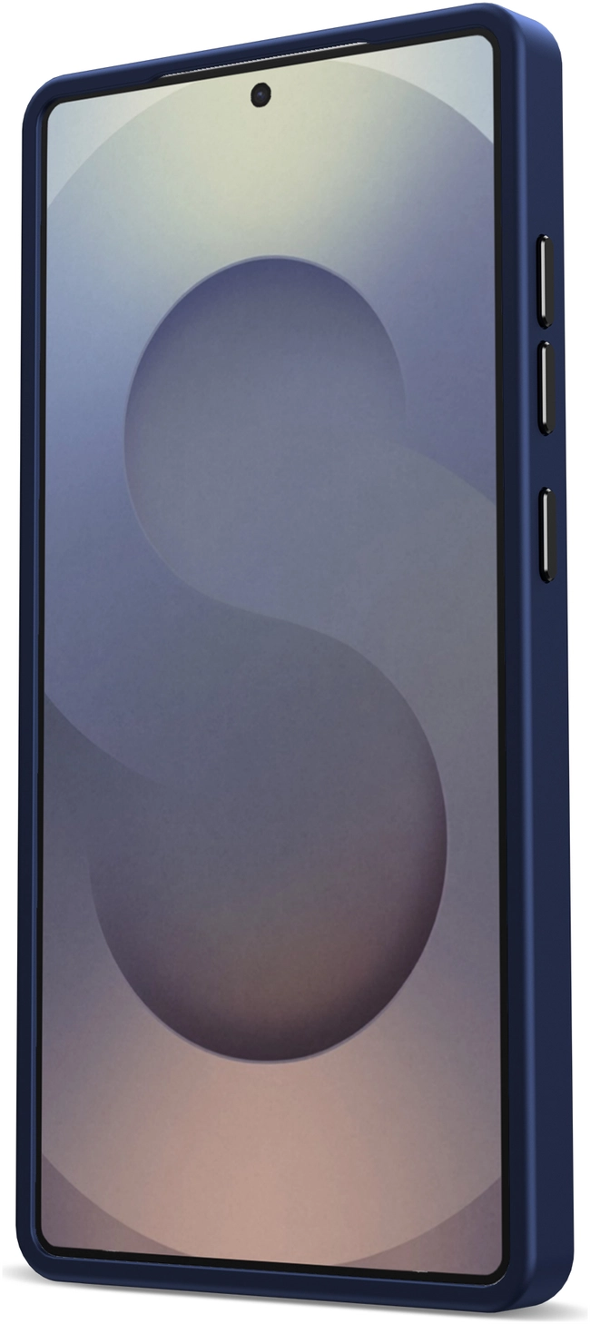 Samsung Galaxy S25 Ultra Hoesje met MagSafe / Qi2 Back Cover Matte Donker Blauw afbeelding 15