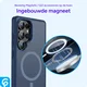 Samsung Galaxy S25 Ultra Hoesje met MagSafe / Qi2 Back Cover Matte Donker Blauw afbeelding 8