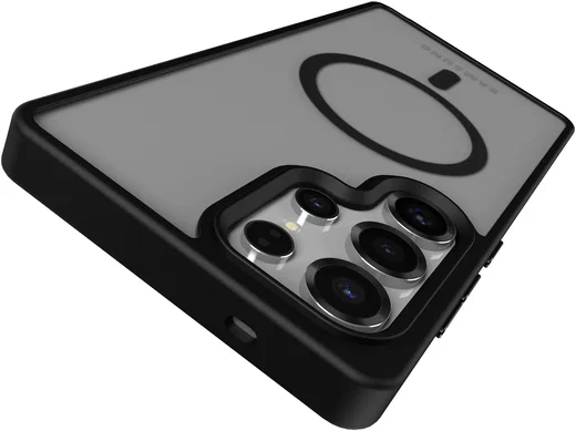Samsung Galaxy S25 Ultra Hoesje met MagSafe / Qi2 Back Cover Matte Zwart afbeelding 12