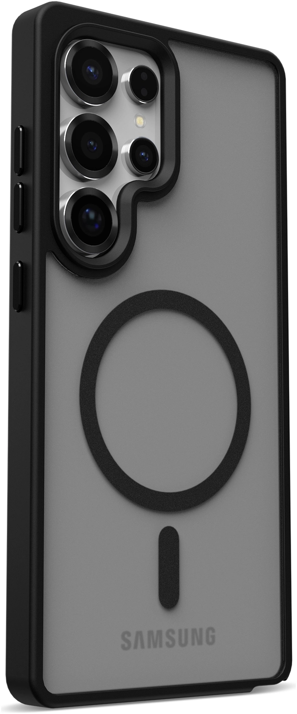 Samsung Galaxy S25 Ultra Hoesje met MagSafe / Qi2 Back Cover Matte Zwart afbeelding 18