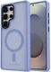Samsung Galaxy S25 Ultra Hoesje met MagSafe / Qi2 Back Cover Matte Blauw