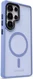 Samsung Galaxy S25 Ultra Hoesje met MagSafe / Qi2 Back Cover Matte Blauw afbeelding 7