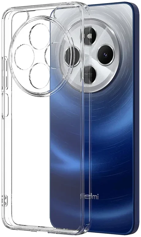 Xiaomi Redmi 14C Hoesje Dun TPU Back Cover Transparant afbeelding 1