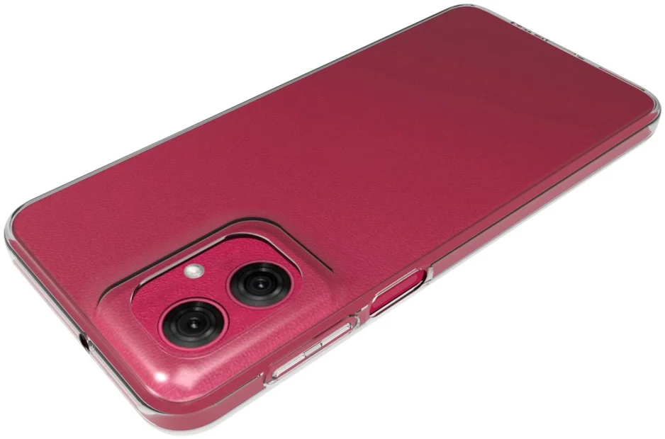 Motorola Moto G55 Hoesje Dun TPU Back Cover Transparant afbeelding 4