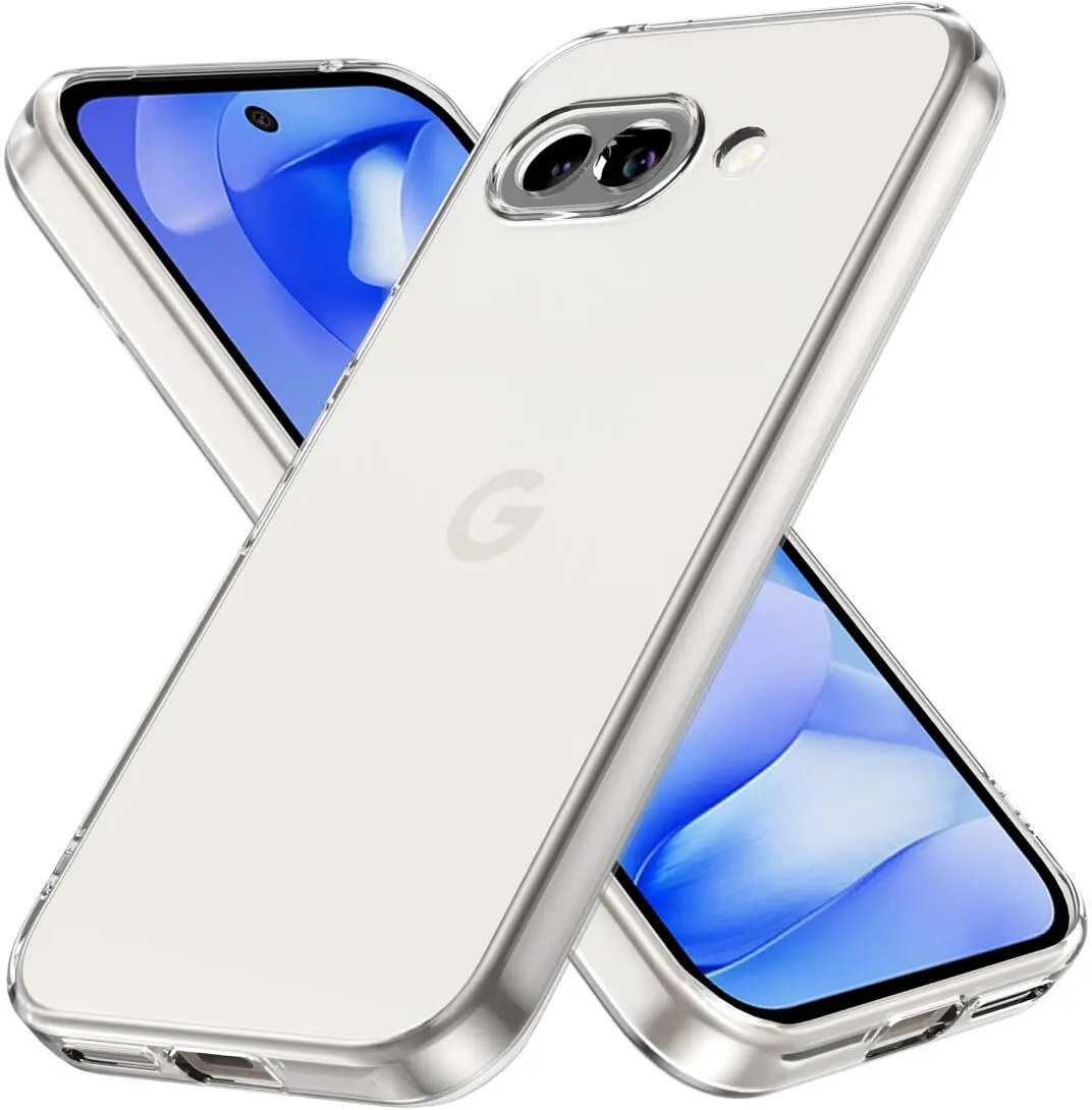 Google Pixel 9a Hoesje Dun TPU Back Cover Transparant afbeelding 1